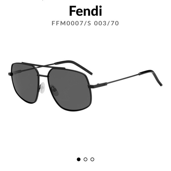 FENDI AVIATOR SUNGLASSES - Picture 2 of 9